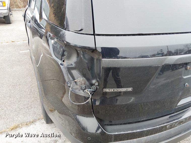 image for item FK0674 2017 Ford Explorer Police Interceptor SUV