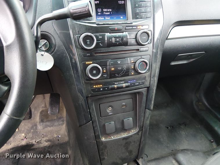 image for item FK0674 2017 Ford Explorer Police Interceptor SUV