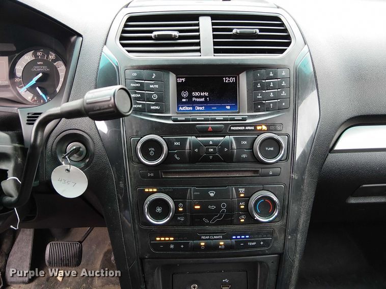 image for item FK0674 2017 Ford Explorer Police Interceptor SUV