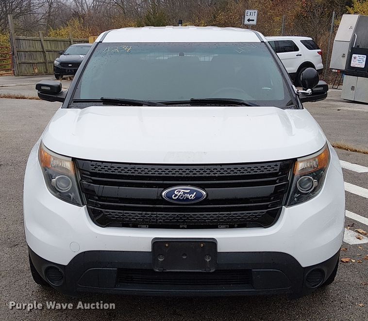 image for item FK0677 2015 Ford Explorer Police Interceptor SUV