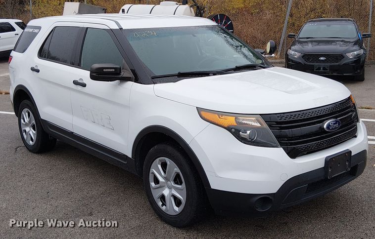 image for item FK0677 2015 Ford Explorer Police Interceptor SUV
