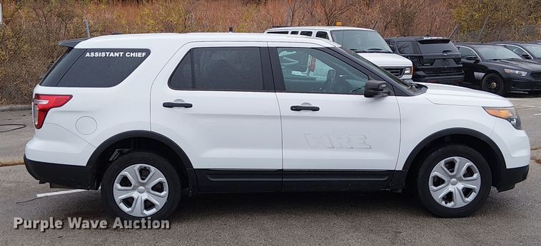 image for item FK0677 2015 Ford Explorer Police Interceptor SUV