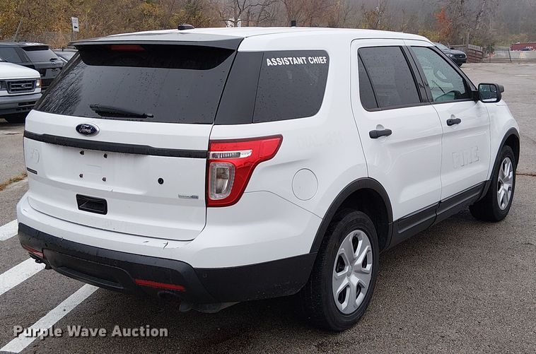 image for item FK0677 2015 Ford Explorer Police Interceptor SUV