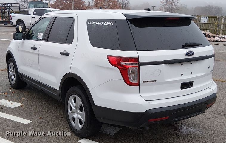 image for item FK0677 2015 Ford Explorer Police Interceptor SUV