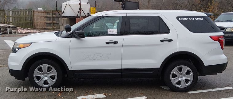 image for item FK0677 2015 Ford Explorer Police Interceptor SUV