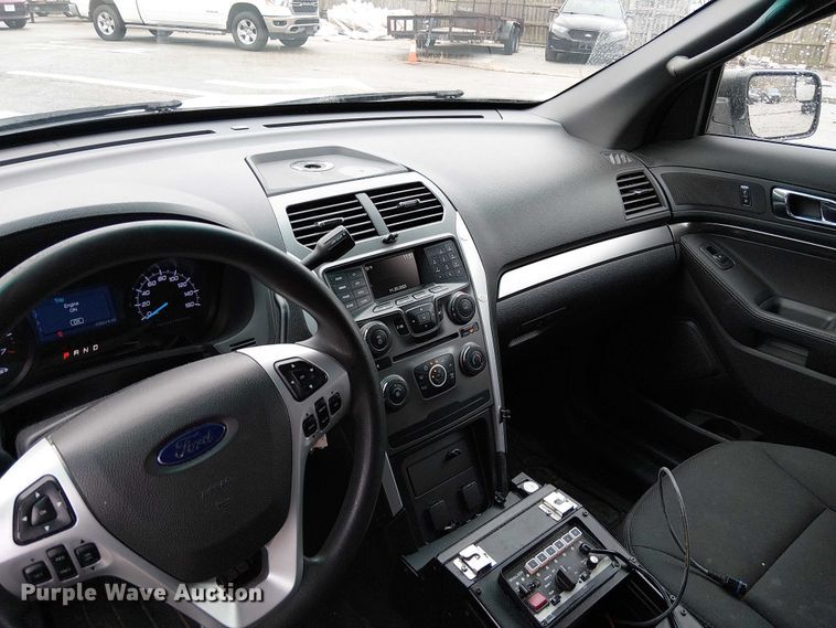 image for item FK0677 2015 Ford Explorer Police Interceptor SUV