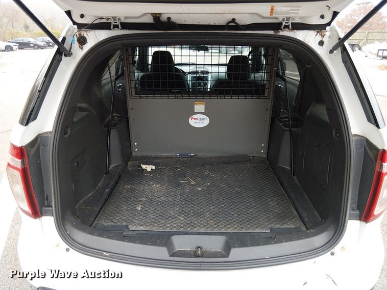 image for item FK0677 2015 Ford Explorer Police Interceptor SUV