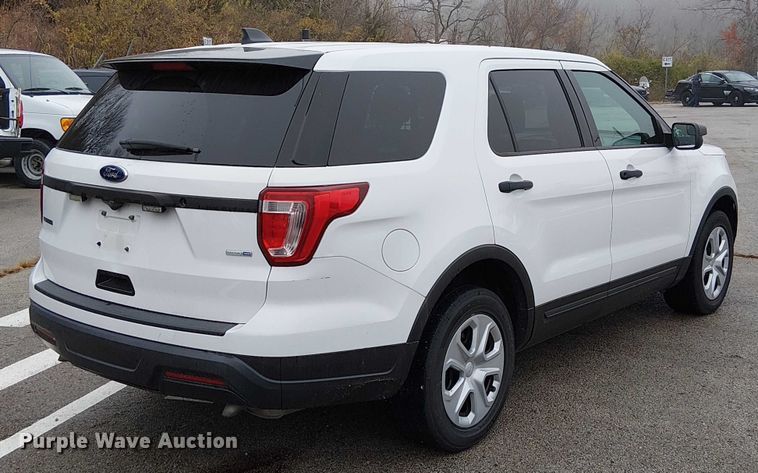 image for item FK0678 2018 Ford Explorer Police Interceptor SUV