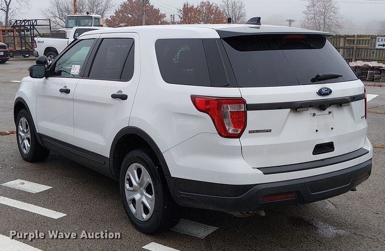 image for item FK0678 2018 Ford Explorer Police Interceptor SUV