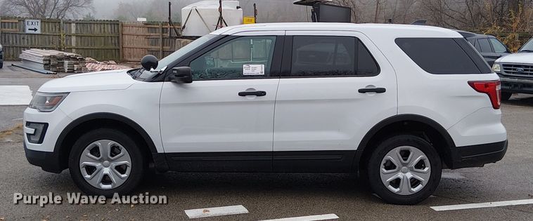 image for item FK0678 2018 Ford Explorer Police Interceptor SUV