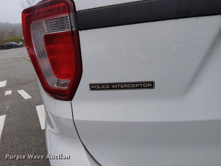 image for item FK0678 2018 Ford Explorer Police Interceptor SUV
