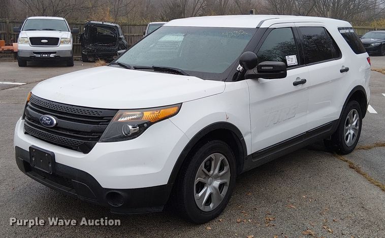 image for item FK0679 2015 Ford Explorer Police Interceptor SUV