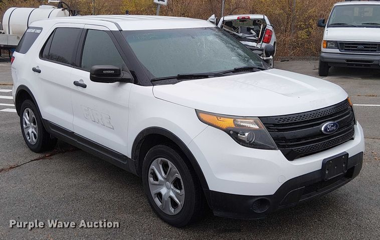 image for item FK0679 2015 Ford Explorer Police Interceptor SUV