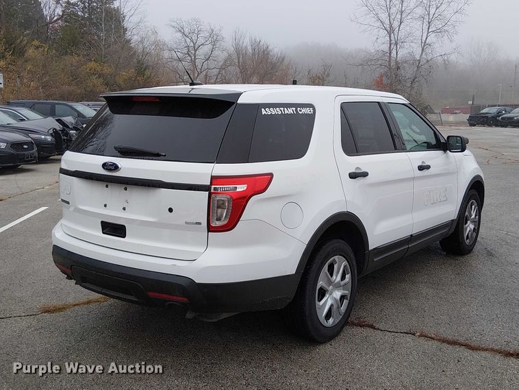 image for item FK0679 2015 Ford Explorer Police Interceptor SUV