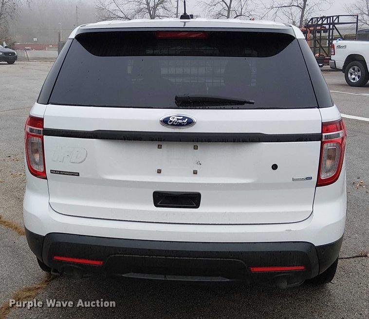 image for item FK0679 2015 Ford Explorer Police Interceptor SUV