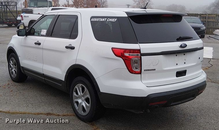 image for item FK0679 2015 Ford Explorer Police Interceptor SUV