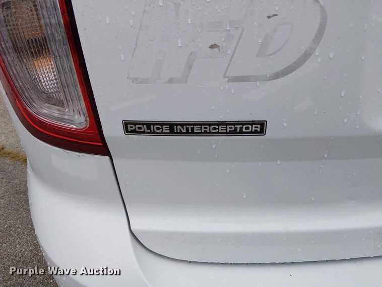 image for item FK0679 2015 Ford Explorer Police Interceptor SUV