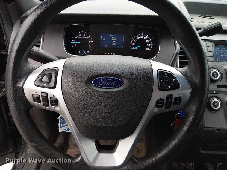 image for item FK0681 2014 Ford Taurus Police Interceptor 