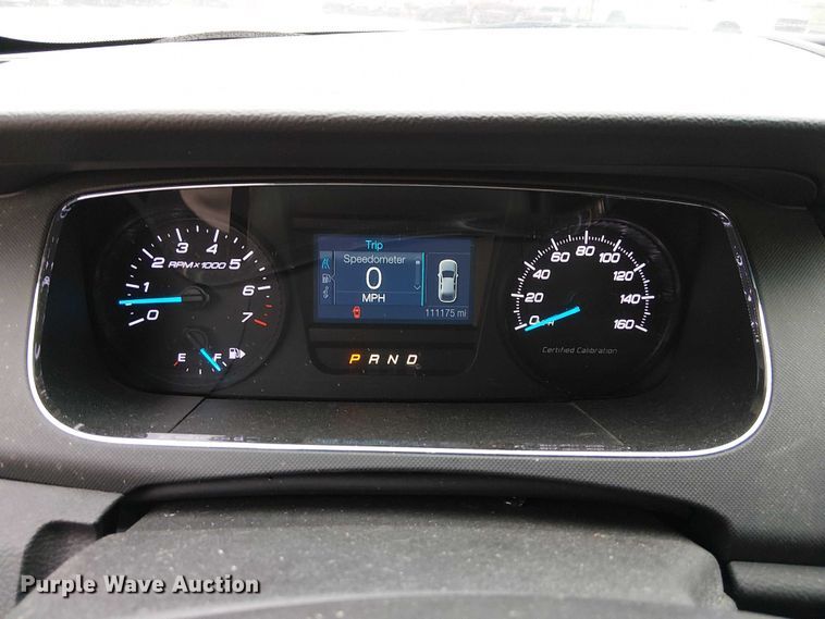 image for item FK0681 2014 Ford Taurus Police Interceptor 