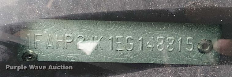 image for item FK0681 2014 Ford Taurus Police Interceptor 