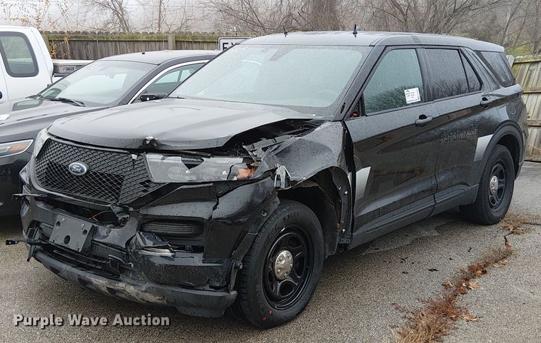 image for item FK0682 2021 Ford Explorer Police Interceptor SUV