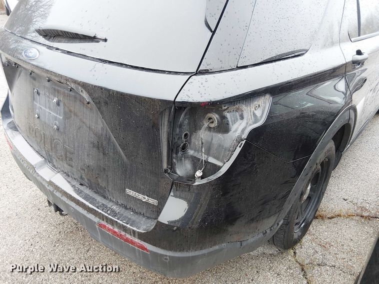 image for item FK0682 2021 Ford Explorer Police Interceptor SUV