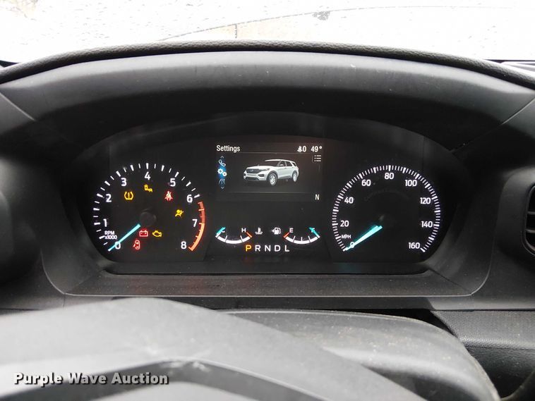 image for item FK0682 2021 Ford Explorer Police Interceptor SUV