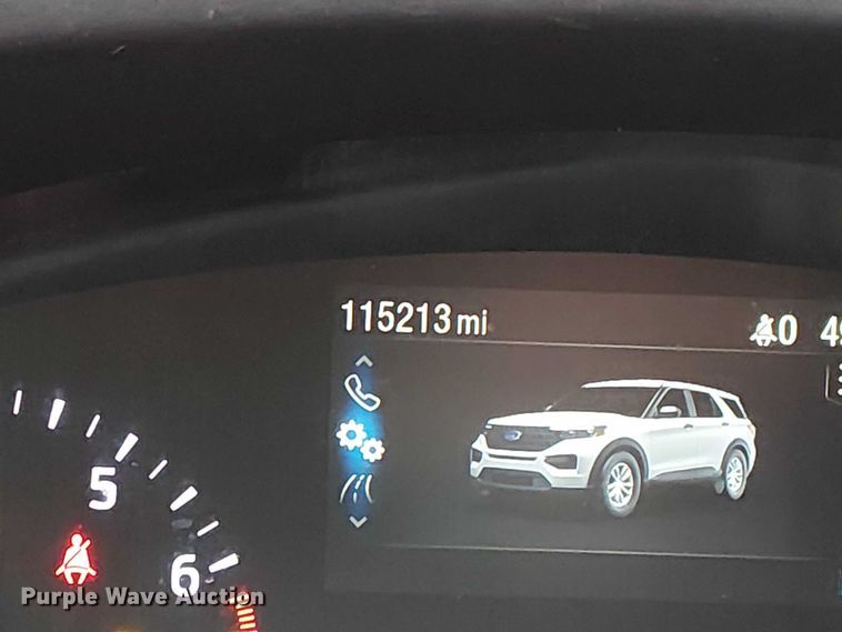 image for item FK0682 2021 Ford Explorer Police Interceptor SUV