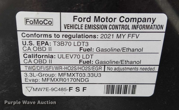 image for item FK0682 2021 Ford Explorer Police Interceptor SUV