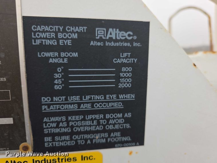 image for item FK0686 2009 International Work Star bucket truck