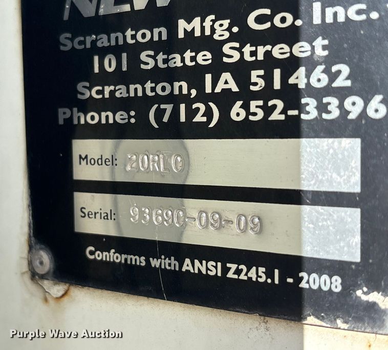 image for item FK1034 2009 International 7300 refuse truck