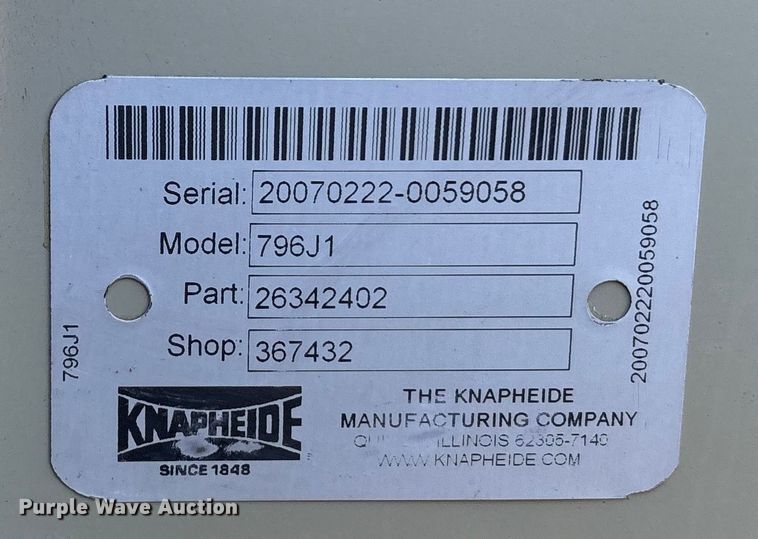 image for item OE9251 2008 Ford F250 Super Duty XL utility bed pickup truck