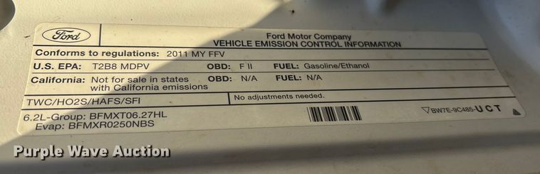 image for item OE9253 2011 Ford F250 Super Duty pickup truck