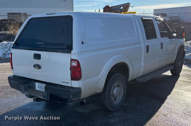 image for item OE9258 2012 Ford F250 Super Duty XL Crew Cab pickup truck