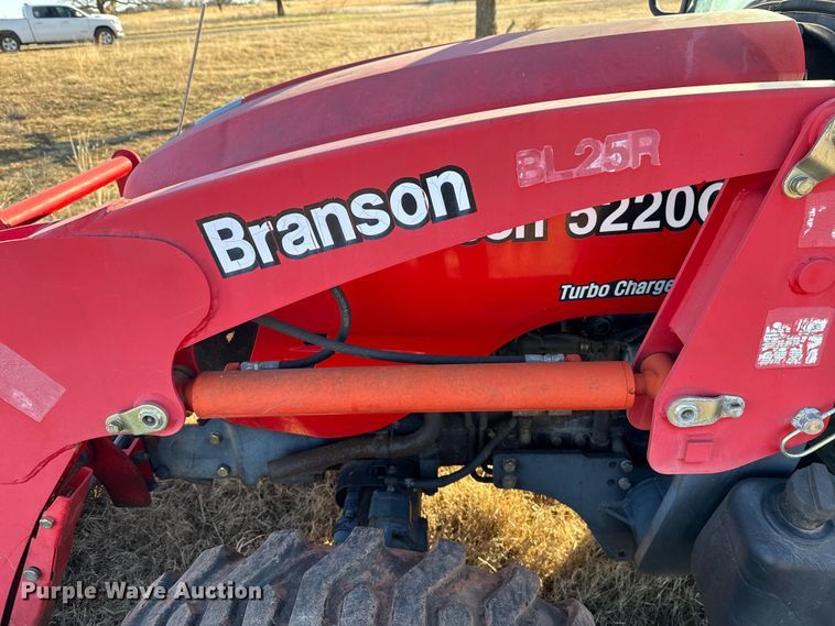image for item EE3439 Branson 5220C MFWD tractor