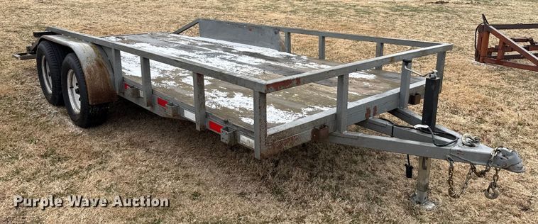 image for item EP2683 Shop built equipment trailer