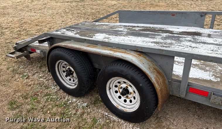 image for item EP2683 Shop built equipment trailer