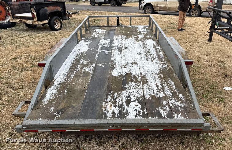 image for item EP2683 Shop built equipment trailer