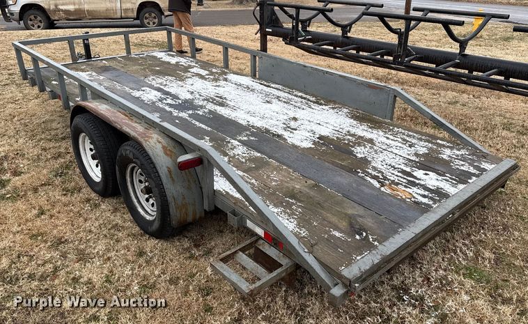 image for item EP2683 Shop built equipment trailer