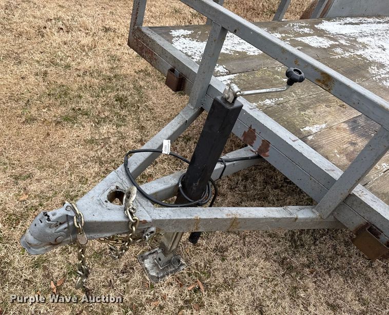 image for item EP2683 Shop built equipment trailer