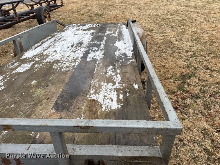 image for item EP2683 Shop built equipment trailer