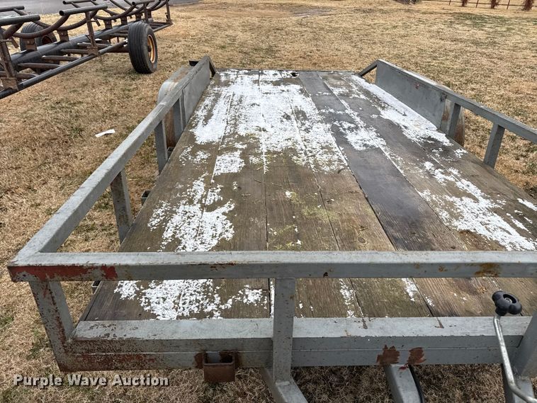 image for item EP2683 Shop built equipment trailer