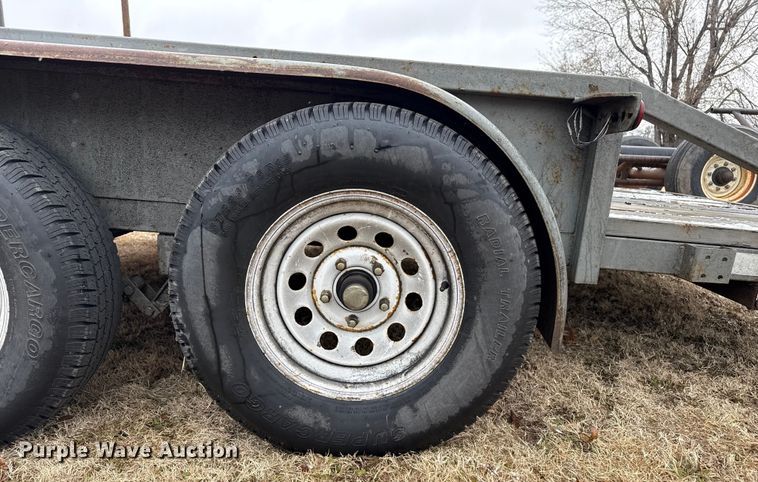 image for item EP2683 Shop built equipment trailer