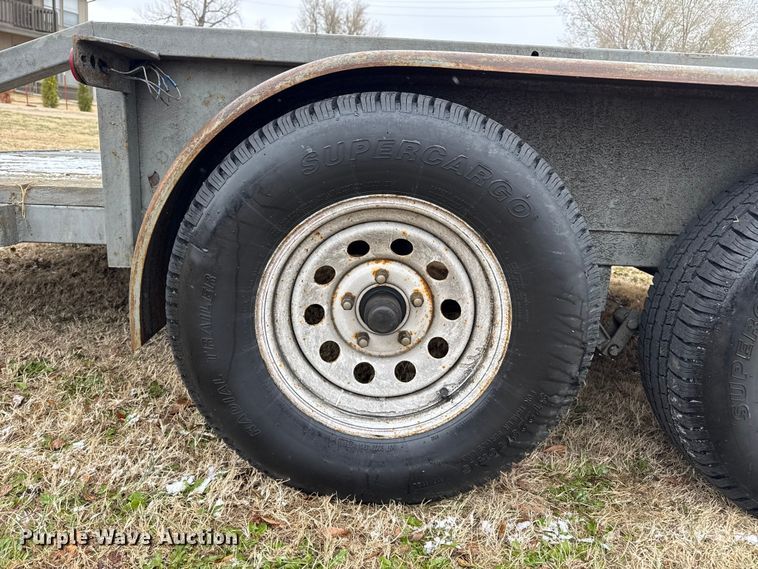 image for item EP2683 Shop built equipment trailer