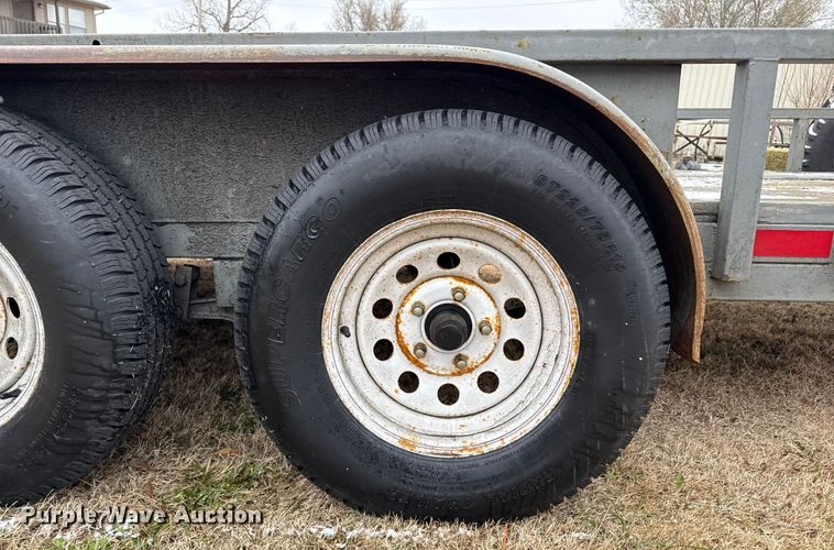 image for item EP2683 Shop built equipment trailer