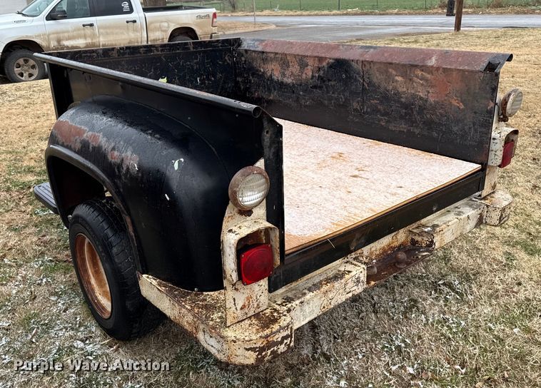 image for item EP2684 Shop built utility trailer