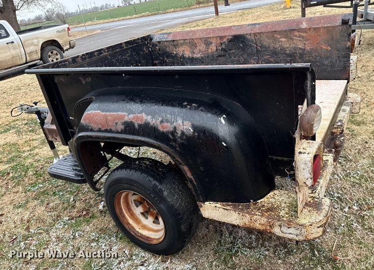 image for item EP2684 Shop built utility trailer