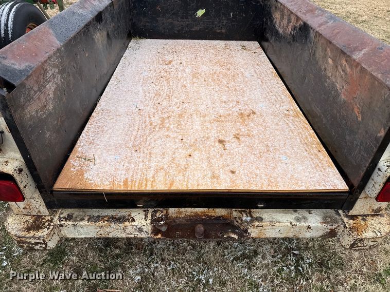 image for item EP2684 Shop built utility trailer