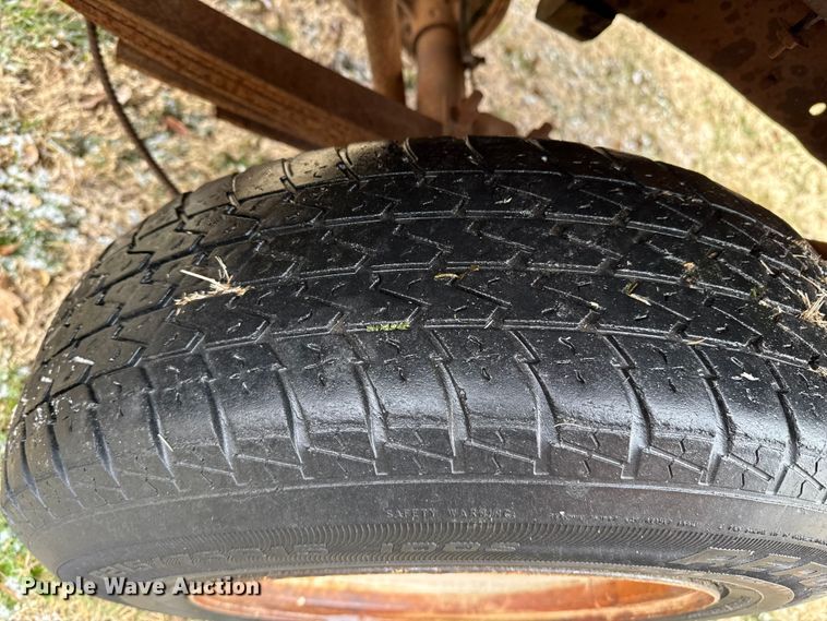 image for item EP2684 Shop built utility trailer