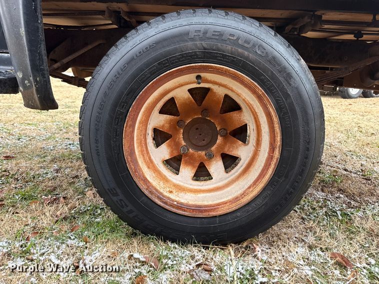 image for item EP2684 Shop built utility trailer